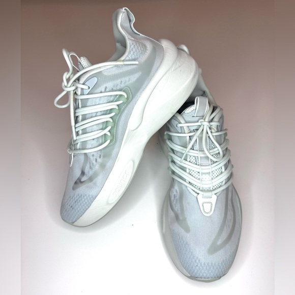 Adidas Women’s ALPHABOOST V1 SHOES Gray Sneakers Size- 9 - Picture 3 of 10